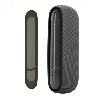 Husa pentru IQOS 3 DUO Waterproof - Techsuit Silicone - Black