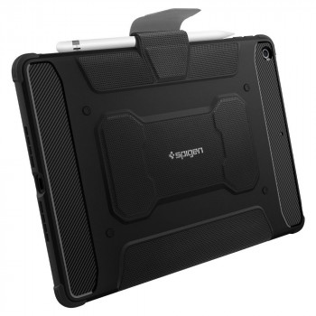 Husa pentru tableta Apple iPad 10.2 (2021/2020/2019) - Spigen Rugged Armor Pro - Black - Img 2