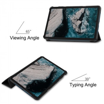 Husa pentru tableta Nokia T20 - Techsuit FoldPro - Red - Img 4
