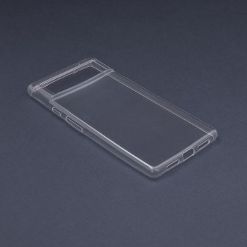 Husa telefon Google Pixel 6 - Techsuit Clear Silicone - Transparenta - Img 2