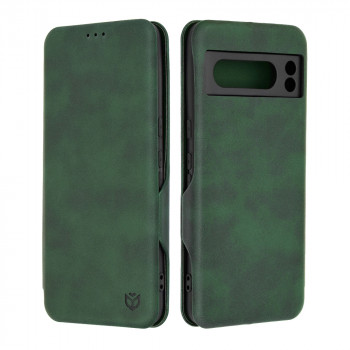 Husa telefon Google Pixel 8 Pro Techsuit Safe Wallet Plus, Green