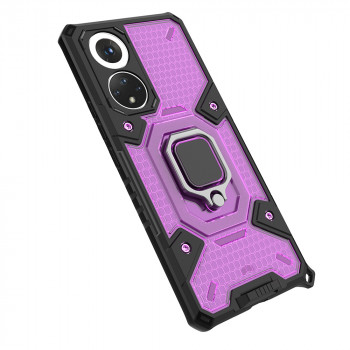 Husa telefon Huawei nova 9 / Honor 50 - Techsuit Honeycomb Armor - Rose-Violet - Img 3