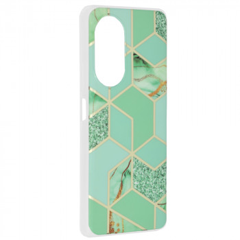 Husa telefon Huawei nova 9 SE - Techsuit Marble Series - Green Hex - Img 2