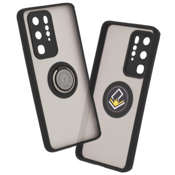 Husa telefon Huawei P40 Pro - Techsuit Glinth - Black - Img 1