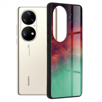 Husa telefon Huawei P50 Pro - Techsuit Glaze Series - Fiery Ocean