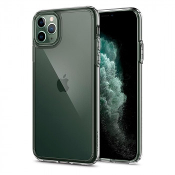 Husa telefon iPhone 11 Pro Max - Spigen Ultra Hybrid - Crystal Clear