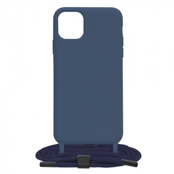 Husa telefon iPhone 11 Pro Max - Techsuit Crossbody Lanyard - Blue