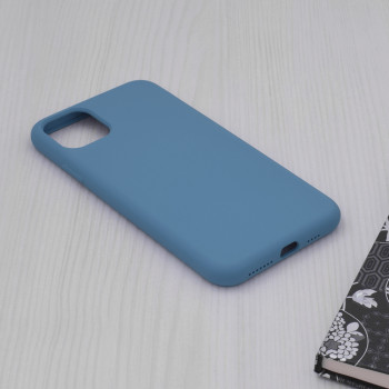 Husa telefon iPhone 11 - Techsuit Soft Edge Silicone - Denim Blue - Img 4