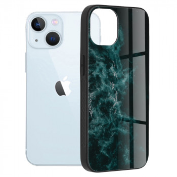 Husa telefon iPhone 13 - Techsuit Glaze Series - Blue Nebula - Img 1