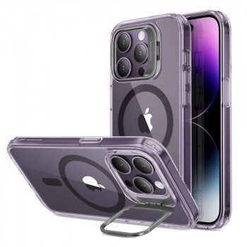 Husa telefon iPhone 14 Pro Max - ESR Classic Kickstand HaloLock - Clear Purple