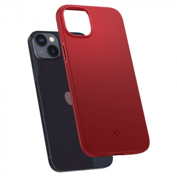 Husa telefon iPhone 14 - Spigen Thin Fit - Red - Img 2