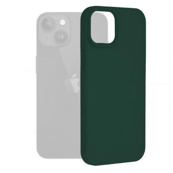 Husa telefon iPhone 15 Plus - Techsuit Soft Edge Silicone - Dark Green