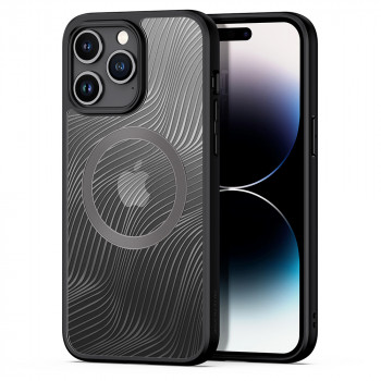 Husa telefon iPhone 15 Pro - Dux Ducis Aimo MagSafe Series - Black