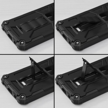 Husa telefon iPhone 15 Pro Max - Techsuit Blazor Series - Black - Img 4