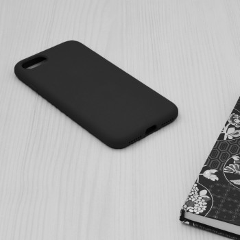 Husa telefon iPhone 7 / 8 / SE 2, SE 2020 / SE 3, SE 2022 - Techsuit Soft Edge Silicone - Black - Img 4
