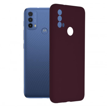 Husa telefon Motorola Moto E40 / Moto E30 - Techsuit Soft Edge Silicone - Plum Violet