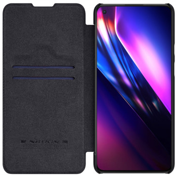 Husa telefon OnePlus 9 - Nillkin QIN Leather Case - Black - Img 2