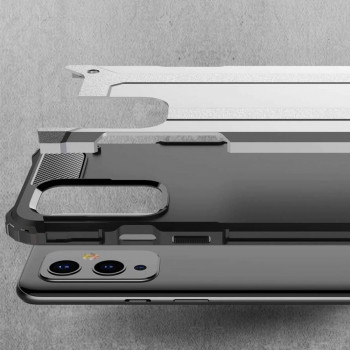 Husa telefon OnePlus 9 - Techsuit Hybrid Armor - Black - Img 3