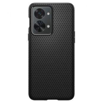 Husa telefon OnePlus Nord 2T - Spigen Liquid Air - Matte Black - Img 3