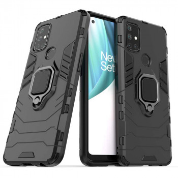 Husa telefon OnePlus Nord N10 5G - Techsuit Silicone Shield - Black - Img 1