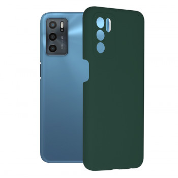 Husa telefon Oppo A16 / A16s / A54s - Techsuit Soft Edge Silicone - Dark Green - Img 1