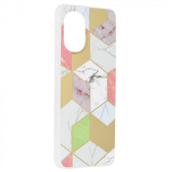 Husa telefon Oppo Reno7 Lite / Reno8 Lite / OnePlus Nord N20 5G - Techsuit Marble Series - Purple Hex - Img 2