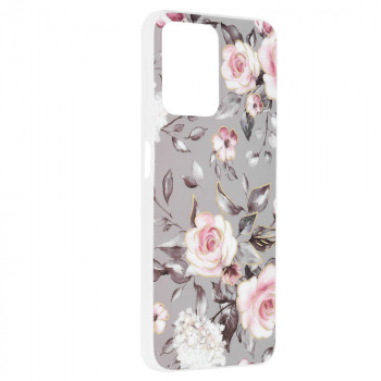 Husa telefon Realme C35 / Narzo 50A Prime - Techsuit Marble Series - Bloom of Ruth Gray - Img 2