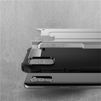 Husa telefon Samsung Galaxy A02s - Techsuit Hybrid Armor - Black - Img 2
