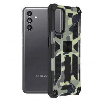 Husa telefon Samsung Galaxy A13 4G / A13 5G / A04s - Techsuit Blazor Series - Camo Lime - Img 1