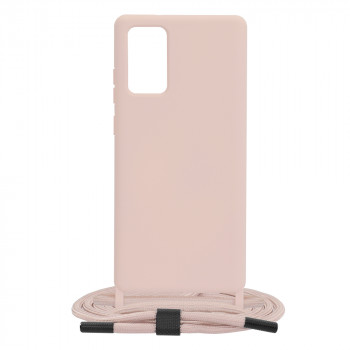 Husa telefon Samsung Galaxy Note 20 4G / Note 20 5G - Techsuit Crossbody Lanyard - Pink