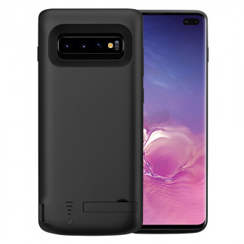 Husa telefon Samsung Galaxy S10 Plus cu Baterie de 6000mAh - Techsuit Power Pro - Black