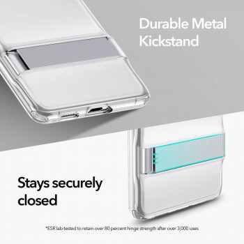 Husa telefon Samsung Galaxy S21 Plus 5G - ESR Air Shield Boost Kickstand - Clear - Img 4