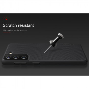 Husa telefon Samsung Galaxy S21 Plus 5G - Nillkin Super Frosted Shield - Black - Img 3
