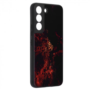 Husa telefon Samsung Galaxy S22 5G - Techsuit Glaze Series - Red Nebula - Img 3