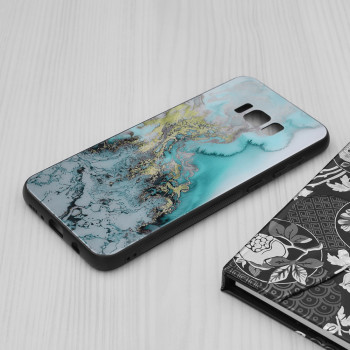 Husa telefon Samsung Galaxy S8 - Techsuit Glaze Series - Blue Ocean - Img 3