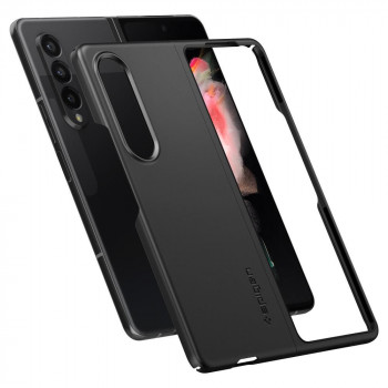 Husa telefon Samsung Galaxy Z Fold3 5G - Spigen Air Skin - Black - Img 3