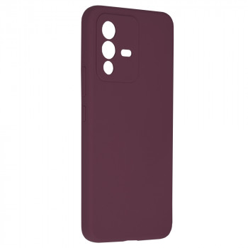 Husa telefon Vivo V23 5G - Techsuit Soft Edge Silicone - Plum Violet - Img 4