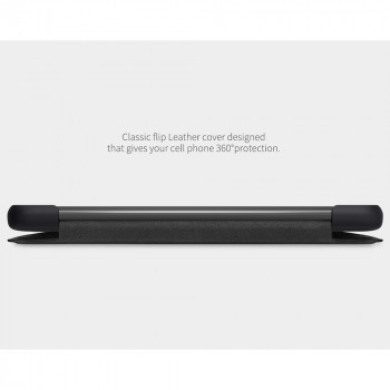 Husa telefon Xiaomi Poco X3 / X3 NFC / X3 Pro - Nillkin QIN Leather Case - Black - Img 3