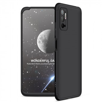 Husa telefon Xiaomi Redmi Note 10 5G / Poco M3 Pro 5G + Folie - GKK 360 - Black - Img 2