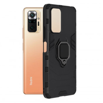 Husa telefon Xiaomi Redmi Note 10 Pro / Note 10 Pro Max - Techsuit Silicone Shield - Black - Img 1