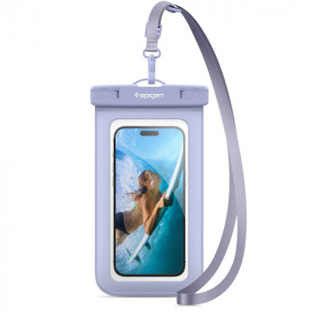 Husa universala pentru telefon - Spigen Waterproof Case A601 - Aqua Blue