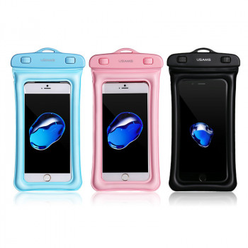 Husa Waterproof pentru Telefon 6 inch - USAMS Bag (US-YD007) - Blue - Img 2