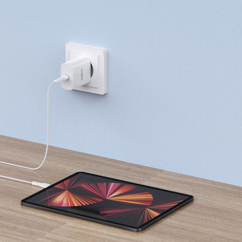 Incarcator Priza Type-C, Fast Charging, 20W - Duzzona (T3) - White - Img 3