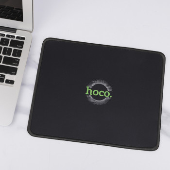 Mousepad din Cauciuc si Material Textil, 200 x 240 x 2mm - Hoco Smooth (GM20) - Black - Img 3