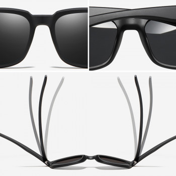 Ochelari de Soare - Techsuit Polarised TR90 (MM108) - Matte Gray - Img 3