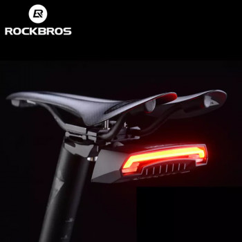 Stop pentru Bicicleta 2000mAh, 80lm - RockBros (LKWD-R1) - Black - Img 2