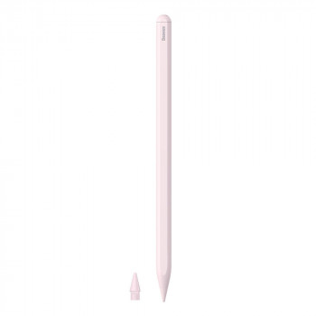 Stylus Pen cu Functiile Palm Rejection si Tilt - Baseus Smooth Writing 2 Series (SXBC060104) - Pink - Img 1