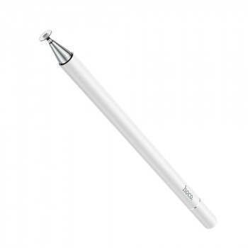 Stylus Pen Universal pentru Tableta, Telefon - Hoco Fluent (GM103) - White - Img 1