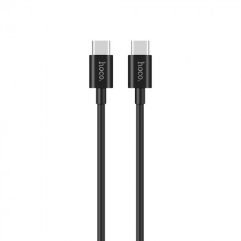 Cablu de Date Type-C la Type-C 15W, 3A, 1m - Hoco Skilled (X23) - Black - Img 4