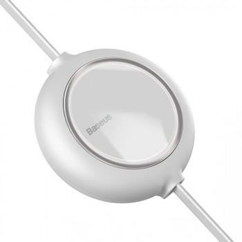 Cablu de Date USB la Type-C, Lightning, Micro-USB 3.5A, 1.2m - Baseus (CAMLT-MJ02) - White - Img 3